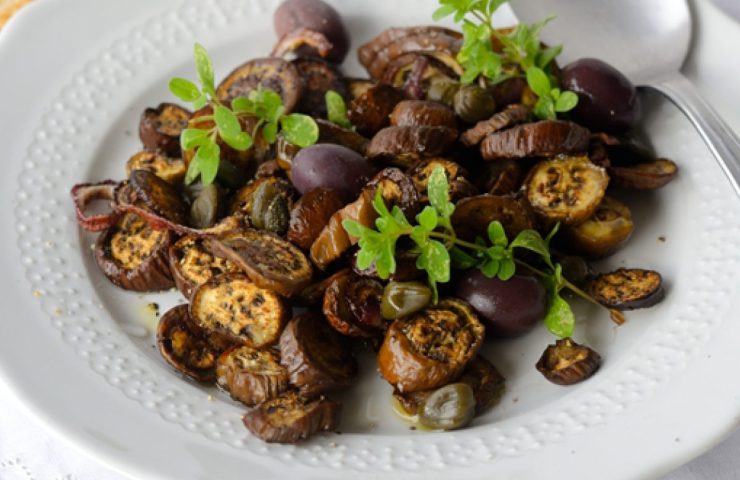 ricetta nuova: mini melanzane al forno.