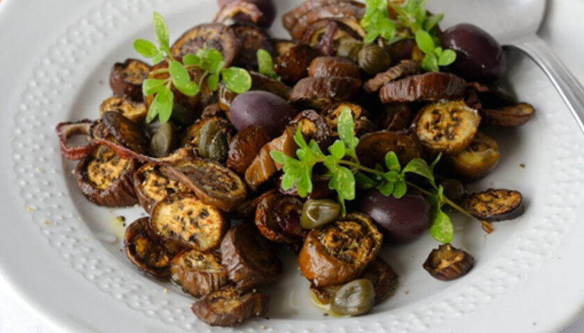 ricetta nuova: mini melanzane al forno.